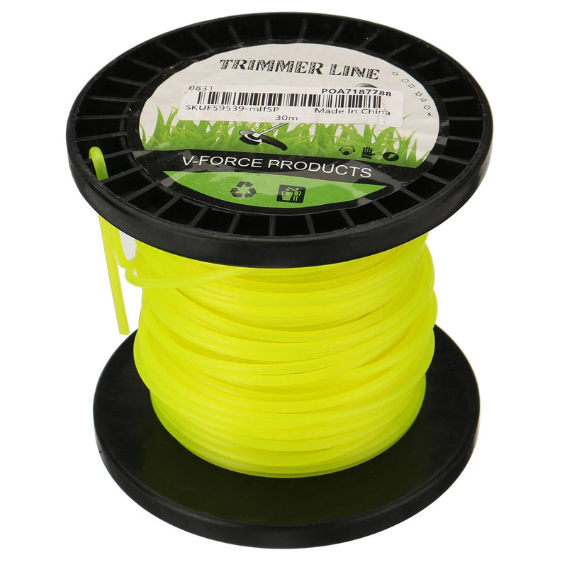 3mm 30/50/70/100/168/270/300m Nylon Round Trimmer Strimmer Line Brushcutter Cord Rope