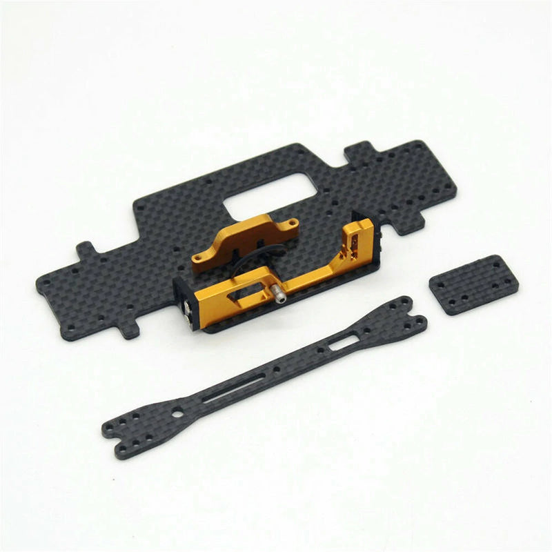 Upgraded Carbon Fiber Chassis Bottom Second Floor Plate for Wltoys 284161 284010 284131 K989 K979 K999 1/28 RC Car Vehicles Parts