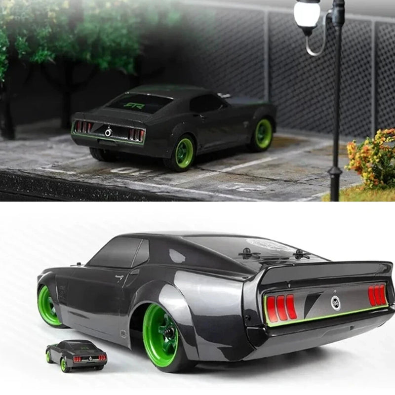 HPI 160980 1/64 2WD 2.4G Drift RC Car Nano TTR Mustang Geunine Authorization Vehicle Models RTR