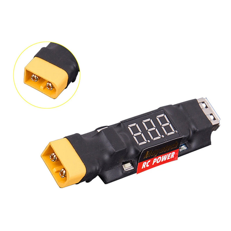 Mayatech 3 in 1 Lipo Battery Discharge Tester USB Discharge Indicator 2S-6S 5V Step-Down Module