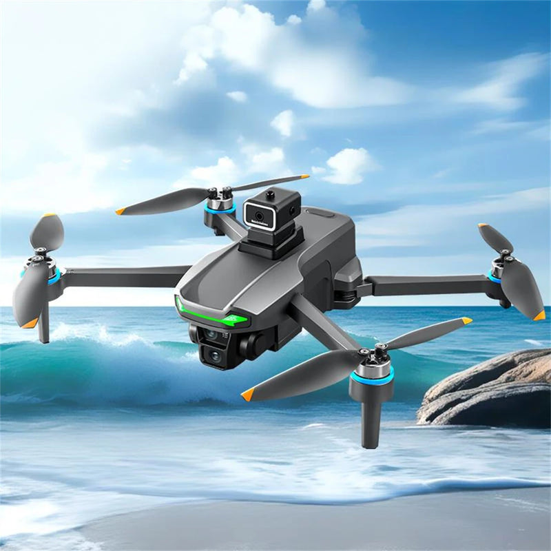 ZLL SG601 PRO GPS 5G WiFi FPV with 5.9inch LCD Screen Controller 720P HD Dual Camera Servo Gimbal 360 Obstacle Avoidance Brushless Foldable RC Drone Quadcopter RTF