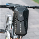 DTUCYCLE 2/3/4L Electric Bike Bag Waterproof Double Zipper Hard Shell Front Hangding Storage Bag for Electric Bicycle Scooter