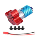 Metal Decelerate Gearbox with 370 Brushed Motor Metal Gear Heatsink Mount Base for WPL B14 B14K B24 B24K B16 B16K B36 B36K C14 C14K C24 C24K JJRC Q60 Q61 MN90 MN90K MN91 MN91K 4WD 6WD Fayee FY001 FY002 Half Scale RC Car Parts