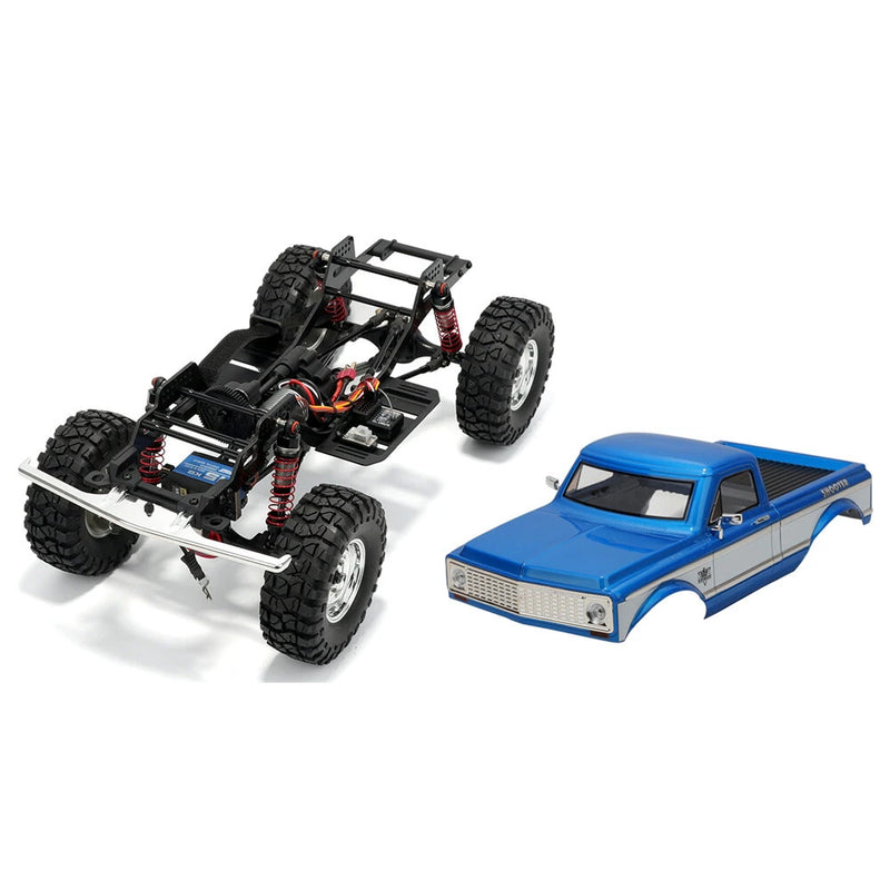 RGT Shooter 136100 PRO 1/10 2.4G 4WD Brushless RC Car FOC Hobbywing Power Rock Crawler EP Off-Road Climbing Truck LED Light Vehicles Models Carbon Chassis Rail Toys