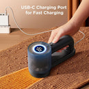 Rechargeable Fabric Shaver, 2 in 1 Electric Lint Remover with Lint Brush, Fuzz Lint Shaver, Sweater Shaver to Remove Pilling, 3-Speeds Lint Shaver Fabric Defuzzer for Clothes, Furniture