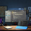 BlitzWolf BW-CML2 RGB Gaming Monitor Light Bar Dual Light Source 300-1000Lux Adjustable Cool/Mix/Warm Light Color Temperature Eye Protection Anti-Glare USB e-Reading Light Touch Control for Home Office PC Computer