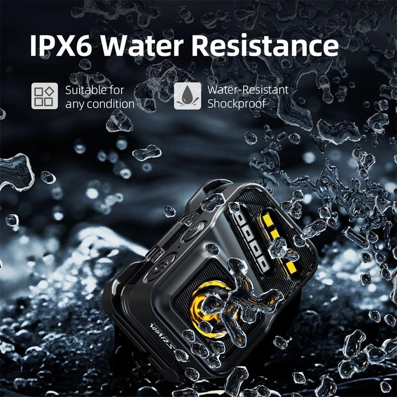 WARSUN 750 Lumens Rechargeable Lightweight Headlamp with Motion Sensor Running & Helmet Light LED Head Torch 5 Modes for Night Running Fishing Camping Cycling Work