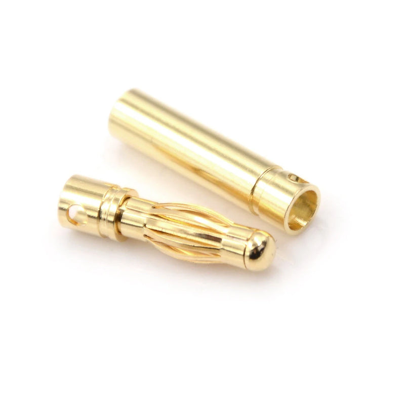 5Pairs 4mm RC Battery Gold-plated Bullet Banana Plug High Quality Male Female Bullet Banana Connector