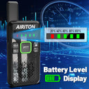 1/2Pcs AIRITON AI-M9 Walkie Talkies UHF Type-C Rechargeable Long Range Battery Display VOXHands Free Two-way Ham Radios