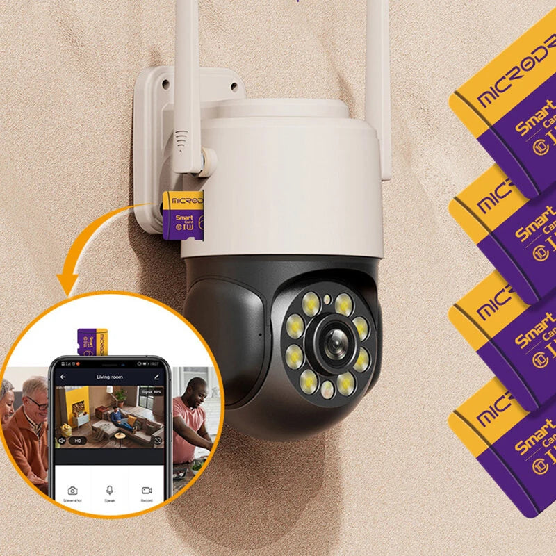 Microdrive Class 10 TF Memory Card 128G 64G 32G U3 High Speed Smart Card Video Card Memory Card for Mobile Phone Tablet Camera Monitor