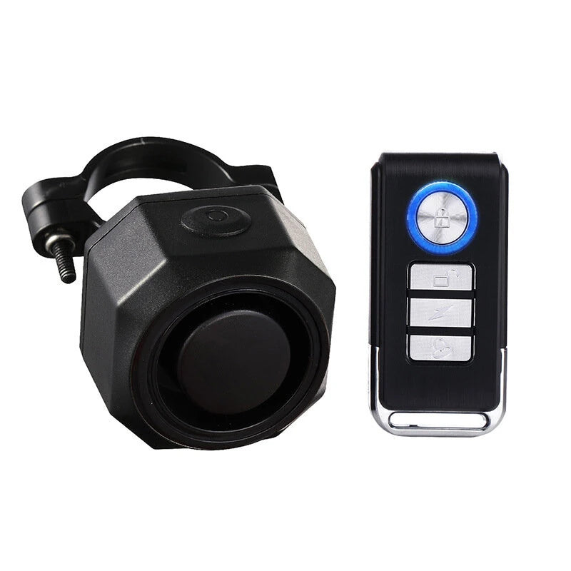 XANES 110dB Bicycle Anti-theft Alarm Lock Wireless Control 70m Range 180 Days Standby USB Rechargeable Waterproof Vibration Alarm for Electric Scooter Bicycle Motorcycle Security Device