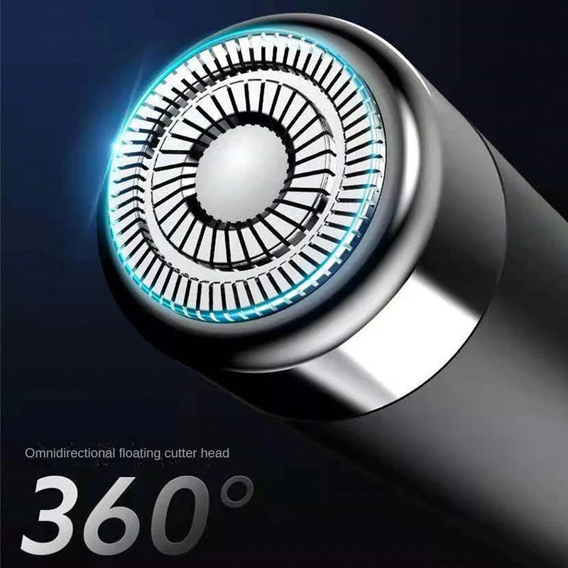 Portable Mini Electric Shaver USB Rechargeable Men's Hair Trimmer Beard Razor Men Shaver Face Body Shaver IPX5 Waterproof