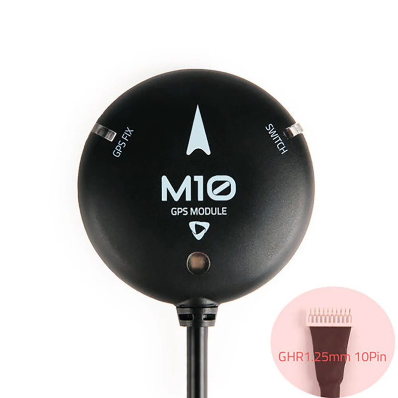 Holybro M10 GPS Module with Compass LED Indicator Onboard Buzzer for Pix32 Pixhawk 1/2.4.6/2.4.8 Flight Controller RC Models