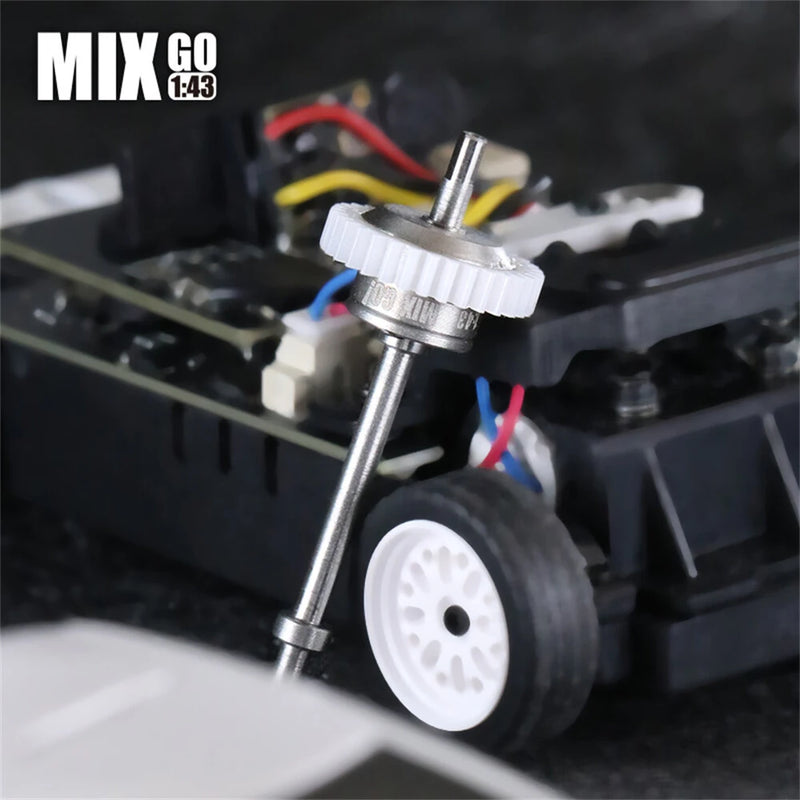 Diatone MixGo MG117 MG-2WD 1/43 2.4G RWD RC Car Built In FPV Camera Optional Differential Gyro Full Proportional Control LED Light On-Road Racing Vehicles Models Toys Independent Suspension 60 Minutes Working Time