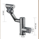 Digital Display 2 Gear Hot Cold Smart Faucet Mounted Wash Sink Hydropower Basin Water Mixer Tap Multifunction Hydropower Basin Faucet