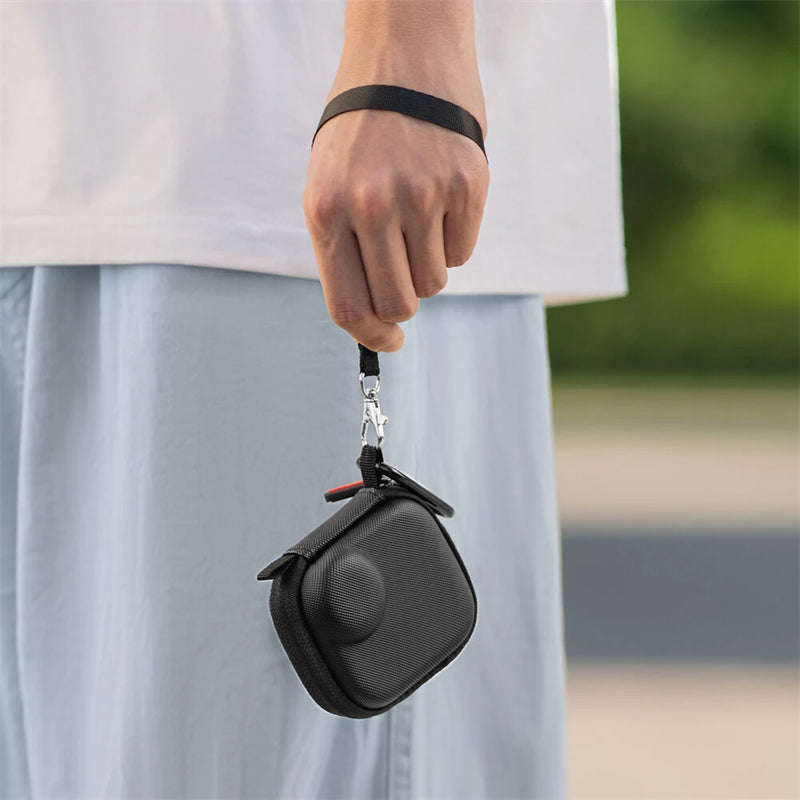 STARTRC Custom Compartment Travel Case for DJI Osmo NANO Standard Combo, Waterproof PU, Anti-Crush Structure, Lens Protection Pad, Fits Full Accessories