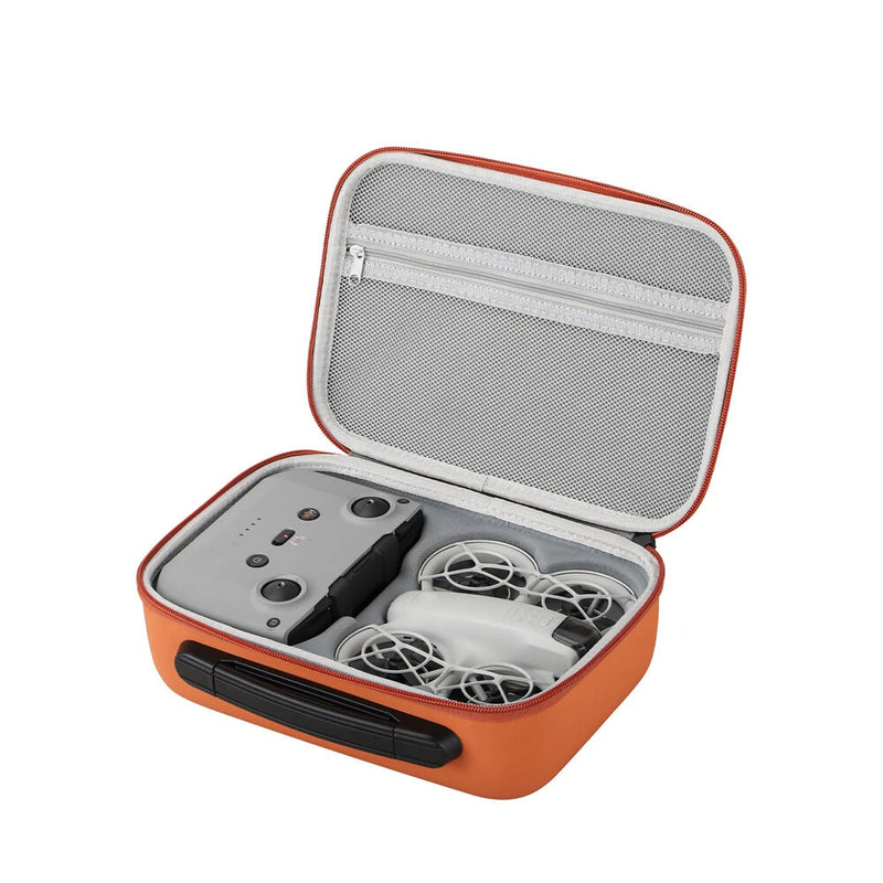 Sunnylife Portable Waterproof Storage Bag Carrying Box Case Hangbag Suitcase for DJI NEO RC Drone Quadcopter Fly More Combo 4 Batteries Large Capacity