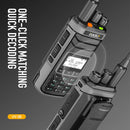 IRadio UV88 UV Full Band Walkie Talkie 1024 Channels FM/SW/MW/LW Radio Multi-Band Type-C Rechargeable Handheld Two-way Radio One-click Matching Quick Decoding