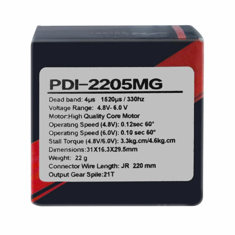 JX PDI-2205MG 4.6KG 22g 3 Wires Metal Gear Digital Servo For MJX 14210 14209 1/12 1/14 FY08 Riaaria MA-D12 RC car Upgrate Parts