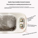 Ultrasonic Glasses Cleaning Machine Dual Compartment Jewelry Eyeglass Third Gear High Frequency Vibration Washing Machine