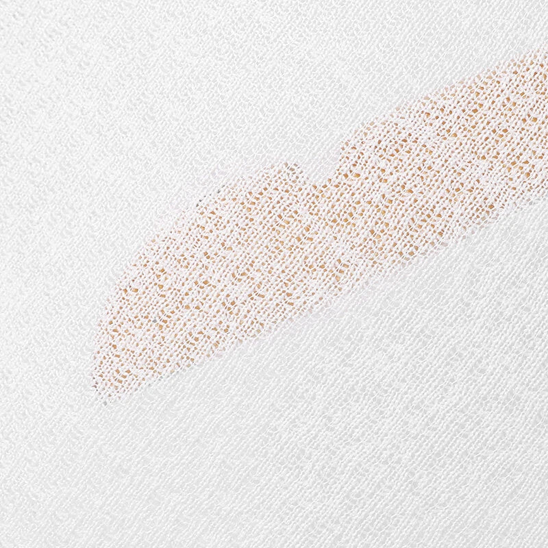 INCERUN Men's Casual T Shirt Loose Long Sleeve Crew Neck T-shirt Fashion Solid Color Breathable Perspective Male Shirts S-5XL