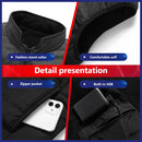 TENGOO HV-21C 21 Zones Heating Vest Rechargeable Smart Thermal Warm Washable Jacket Heated Hooded Coat Outdoor Sportswear