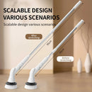 Electric Cleaning Brush Cordless 5W Motor Extendable Handle 5 or 6 Brush Heads ABS for Bathroom Kitchen Tile Floor Cleaning