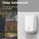 1-to-1 Battery-free Self Powered RF433 Wireless Doorbell EU Plug 38 Ringtones Outdoor IP44 Waterproof 150m Range Long Distance Door Bell