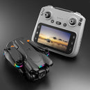 XKJ K900 MAX WiFi FPV with 4.5inch LCD Screen Controller HD Dual Camera Servo Gimbal 360 Obstacle Avoidance One-Key Airdrop Brushless Foldable RC Drone Quadcopter RTF