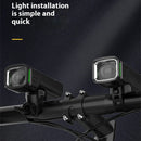 BIKIGHT Digital Display Bike Headlight Near and Far Light Anti-glear Design Type-C Rechargeable Waterproof Cycling for MTB Bike Road Bike
