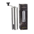 Portable Stainless Steel Manual Coffee Grinder Ceramic Grinding Core Adjustable Grinding Coarseness Hand Crank Coffee Machine