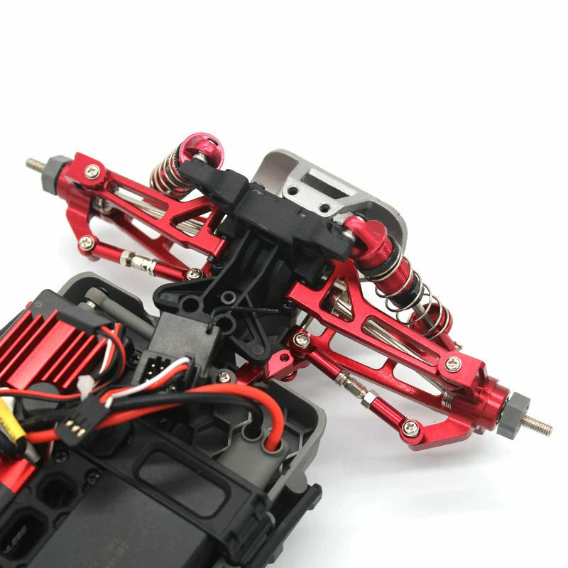 MJX 16207 16208 16209 16210 H16 1/16 Rc Car Metal Upgrade Parts Steering Set