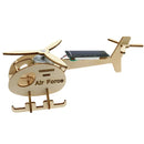 Mini Solar Plane Assembled Toy Kids Handmade Interesting Invention Educational Science Experiment DIY Gift Puzzle