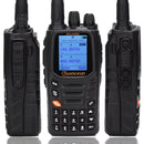 Wouxun KG-UV2Q 8W Multi Band Walkie Talkie UHF VHF AM FM High Power Long Range SOS 999 Channels Two Way Radio for Traveling