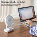 Mini Desktop Fan Shaking Usb Air Cooler 4 Gear Wind Speed 4000Mah Battey Capacity Angle Adjustment Low Noise for Office Room