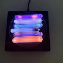 NIKOLATOY Tesla Plasma Reaction Glass Sealed Rare Gas Light-emitting Tube Set Creative Desktop Decoration Science Discovery Toys