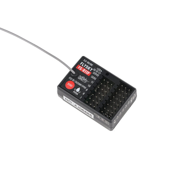 Flysky FS-R11P 2.4GHz 11CH ANT Protocol PWM PPM i-BUS S.BUS Receiver Compatible with FS-G11P Transmitter for RC Car Boat Tank