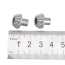 2PCS Wltoys 124016 124017 124018 124019 12429 1/12 RC Car Spare Zinc Alloy 12T Drive Gear 1154 Vehicles Model Parts