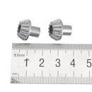 2PCS Wltoys 124016 124017 124018 124019 12429 1/12 RC Car Spare Zinc Alloy 12T Drive Gear 1154 Vehicles Model Parts