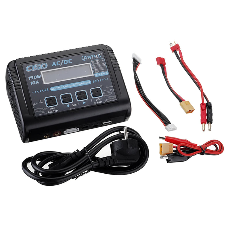 HTRC C150 150W 10A AC/DC Balance Charger Discharger for 1-6S LiPo Battery