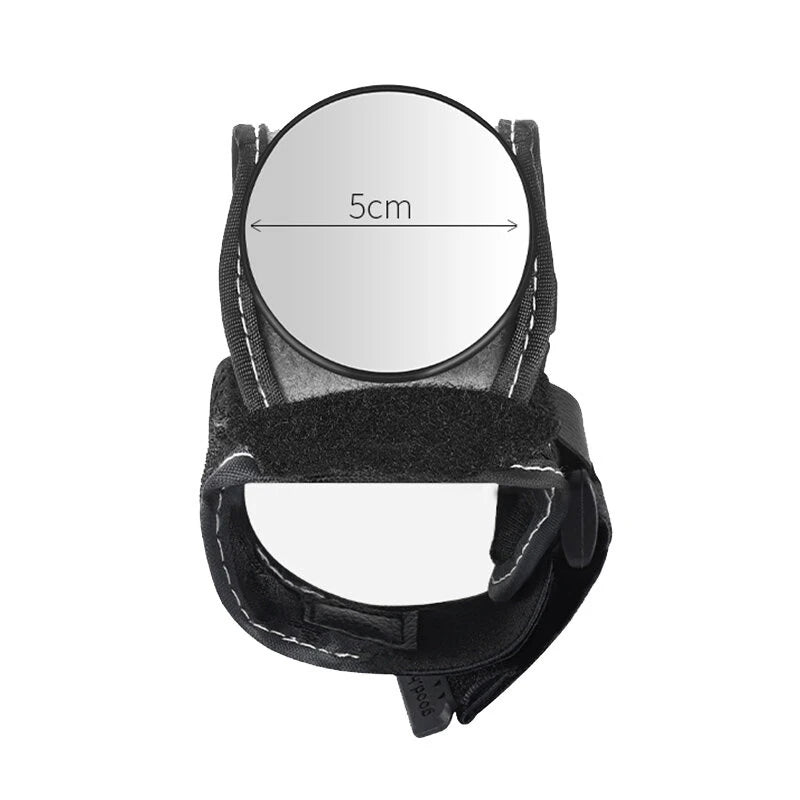 XANES Portable Bicycle Mirror HD Cycling Wrist Mirror Safety Rearview Mirrors MTB Road Bike Rear View Convex Mirror