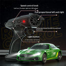 288 RTR 1/20 2.4G 4WD Drift RC Car Mini LED Light Full Proportional Remote Control High-Speed Motor On-Road Racing Vehicle Model Boys Gifts Toys