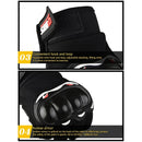 XANES Motorcycle Gloves Breathable Full Finger Racing Hard Shell Gloves Outdoor Sports Protection Riding Cross Dirt Bike Gloves