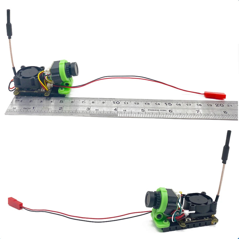 EWRF 5.8G 1W VTX Adjustable 300mW 600mW 1000mW FPV Transmitter with CMOS 1000TVL FPV Camera for RC Drone Long Range