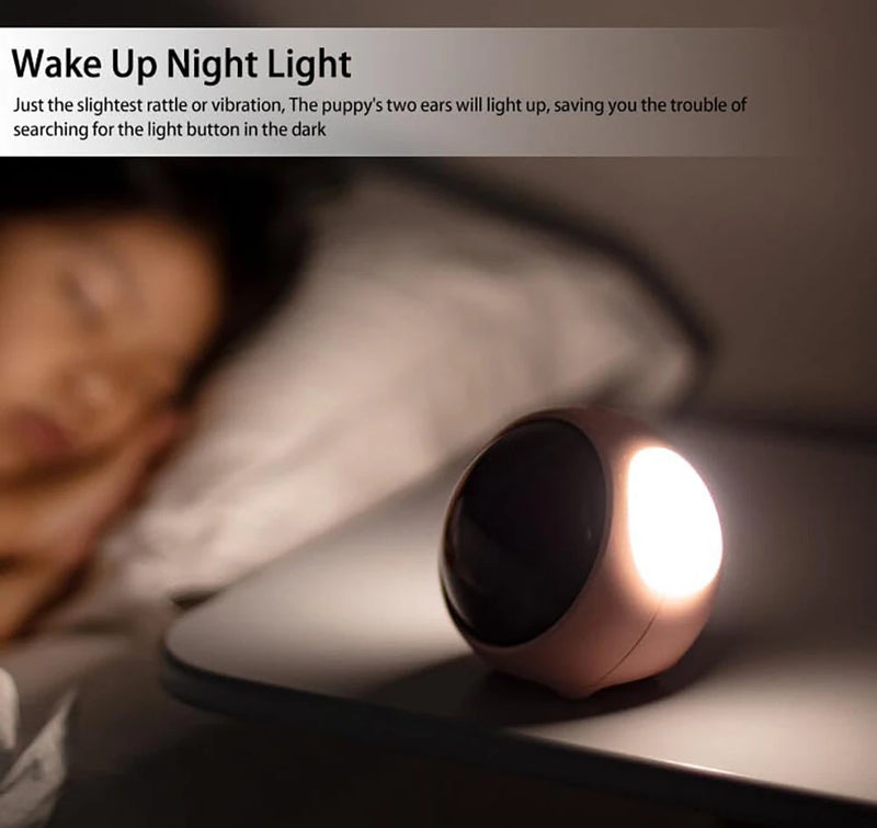 Multifunctional Electronic Alarm Clock Kids Alarm Clock with Night Light Wake up Mood Alarm Clock with Dual Alarm Setting Adjustable Brightness Sleep Trainer