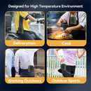 IPRee Portable Waist Fan 10000mAh USB Rechargeable Fan Outdoor Waist Clip Camping Fan Mini Hang Neck Fan with LED Light and Power Bank for Sports, Outdoor Work