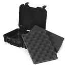 363x290x160mm Plastic Safety Equipment Case Waterproof Hard Carry Tool Box Shockproof Storage Box with Sponge for Tools Camera