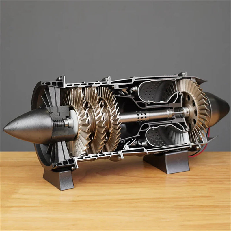 NIKOLATOY 1/3 WP-85 Jet Engine Model DIY Assembly Kit Excellent STEAM Science Education Discovery Toys Kids Children Gifts