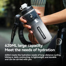 ROCKBROS 620ML Bike Water Bottle Cold-retaining Insulated Thermal Squeeze Cycling Kettle for Gym Running Outdoor Sports