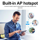 X5 Mini Wifi IP Security Camera Wireless 1080P HD Micro Surveillance Cam Night Vision Motion Detection Remote APP Notifications Push Control Built-in AP Hotspot Camera Support Memory Card Loop Playback for Home Safety